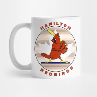 Vintage Hamilton Ontario Redbirds Baseball 1988 Mug